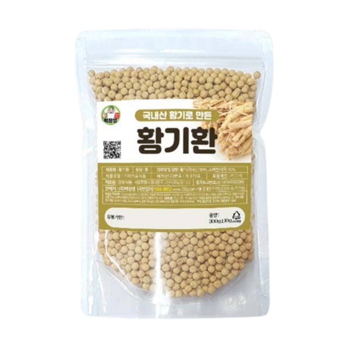 백장생 토종 황기환, 300g, 1개 대표 이미지 - 공황장애 추천