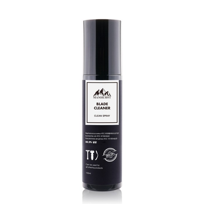 맨허스트 블레이드 클리너 100ml, 1개입, 1개 대표 이미지 - 면도기 세정제 추천