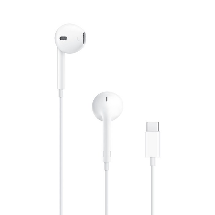 Apple 정품 USB-C 이어팟, MTJY3ZP/A, 화이트 대표 이미지 - 가성비 이어폰 추천