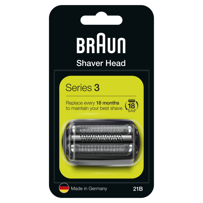 BRAUN 면도기 날망세트, 21B, 혼합 색상 대표 이미지 - 면도기 세정제 추천