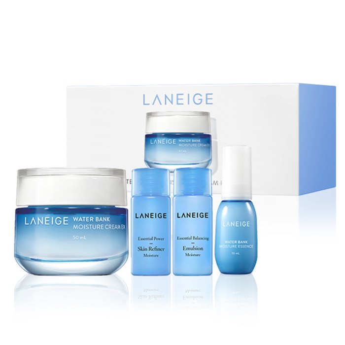 라네즈 워터뱅크 모이스춰 크림 50ml EX 세트, 1세트 대표 이미지 - 라네즈 크림스킨 추천