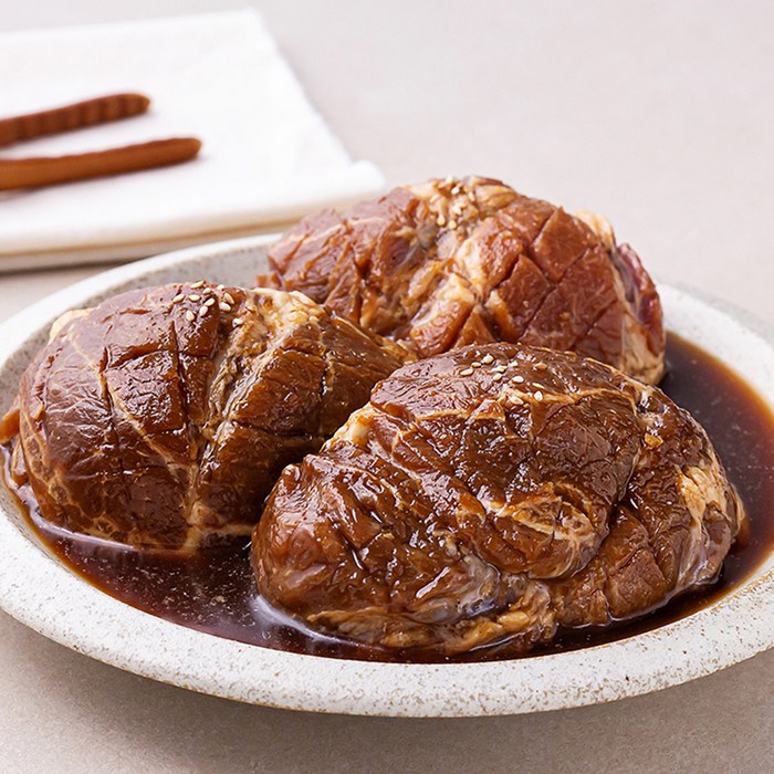 곰곰 양념 돼지 칼집 왕구이 (냉장), 1kg, 1팩 대표 이미지 - 석갈비 추천