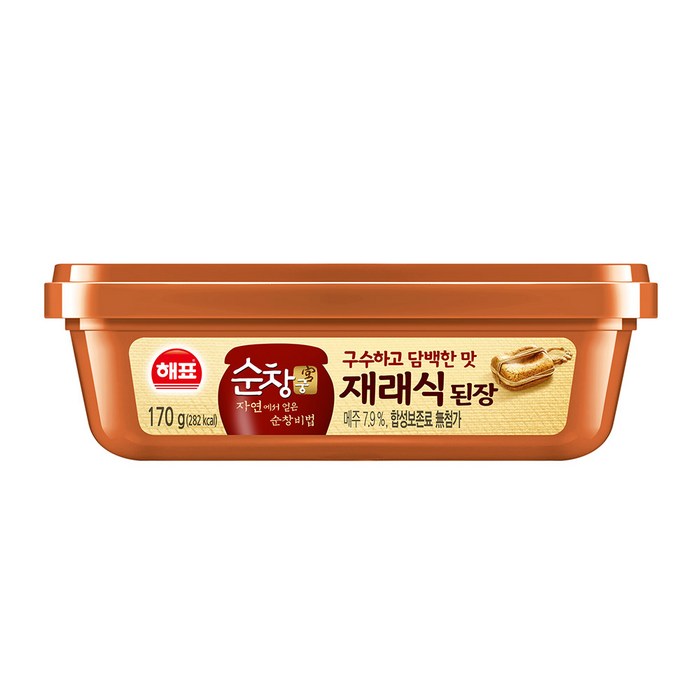 해표 순창궁 재래식 된장, 170g, 1개 대표 이미지 - 집된장 추천