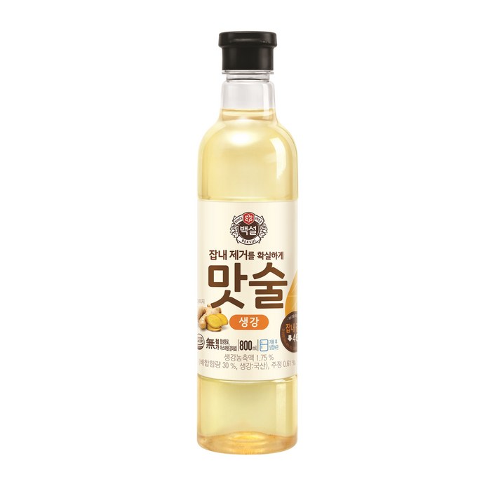 백설 맛술 생강, 800ml, 1개 대표 이미지 - 맛술 추천
