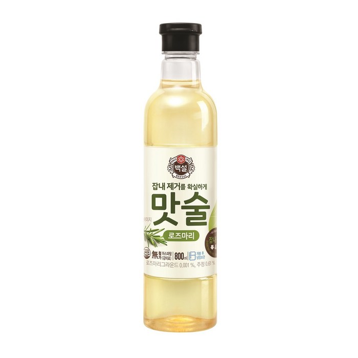 CJ제일제당 백설 로즈마리 맛술, 800ml, 1개 대표 이미지 - 맛술 추천