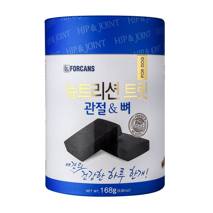 포켄스 강아지 영양제 뉴트리션 트릿, 관절&뼈, 1개 대표 이미지 - 강아지 영양제 추천
