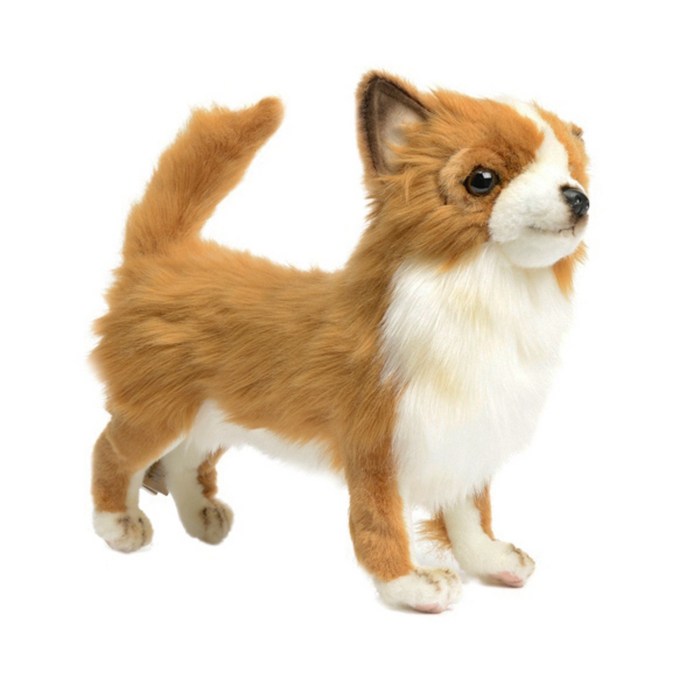 한사토이 동물인형 치와와 Chihuahua Standing, 16cm, 갈색 (6503) 대표 이미지 - 한사토이 동물인형 추천