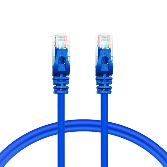 AVIVE 고급형 UTP 3m CAT6 랜선 케이블, BLUE, 1개 대표 이미지 - 인터넷 랜선 케이블 추천