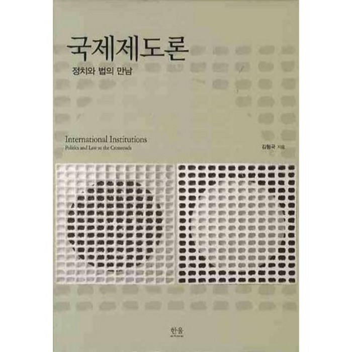 국제제도론 (정치와 법의 만남) - 1027, 한울아카데미 대표 이미지 - 국제정치 서적 추천