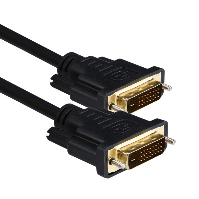 칼론 고급형 DVI-D 듀얼 케이블, 1개, 1.8m 대표 이미지 - HDMI to DVI 케이블 추천