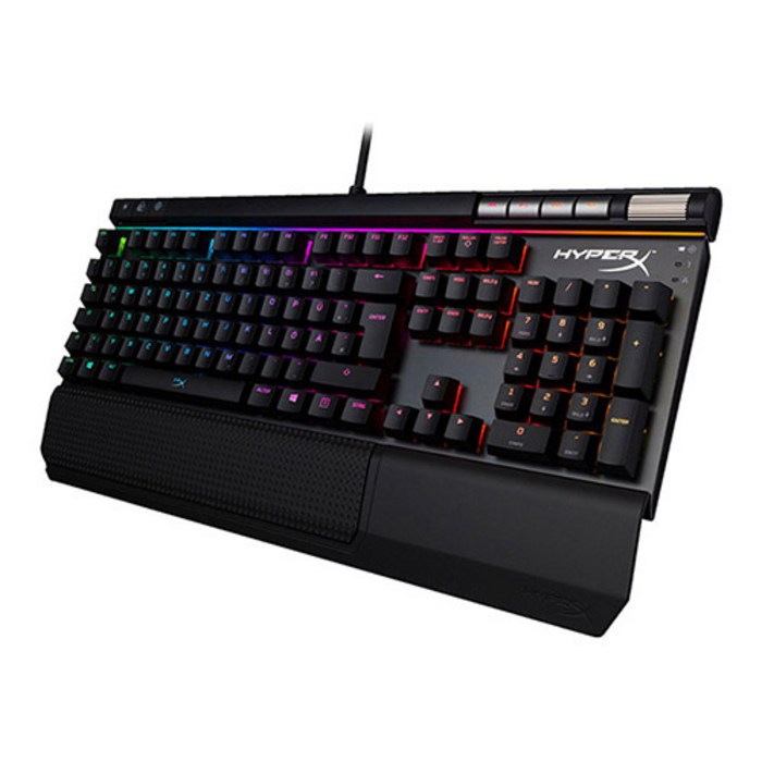 하이퍼엑스 Alloy Elite RGB 게이밍 키보드 갈축, HX-KB2BR2-US/R1, 혼합 색상 대표 이미지 - 하이퍼엑스 키보드 추천