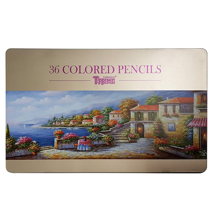 티티 티프라임 색연필, 36색, 1개 대표 이미지 - 고급 색연필 추천
