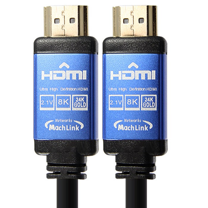 마하링크 Ultra HDMI Ver2.1 8K 케이블, 1.8m, 1개 대표 이미지 - HDMI 케이블 추천