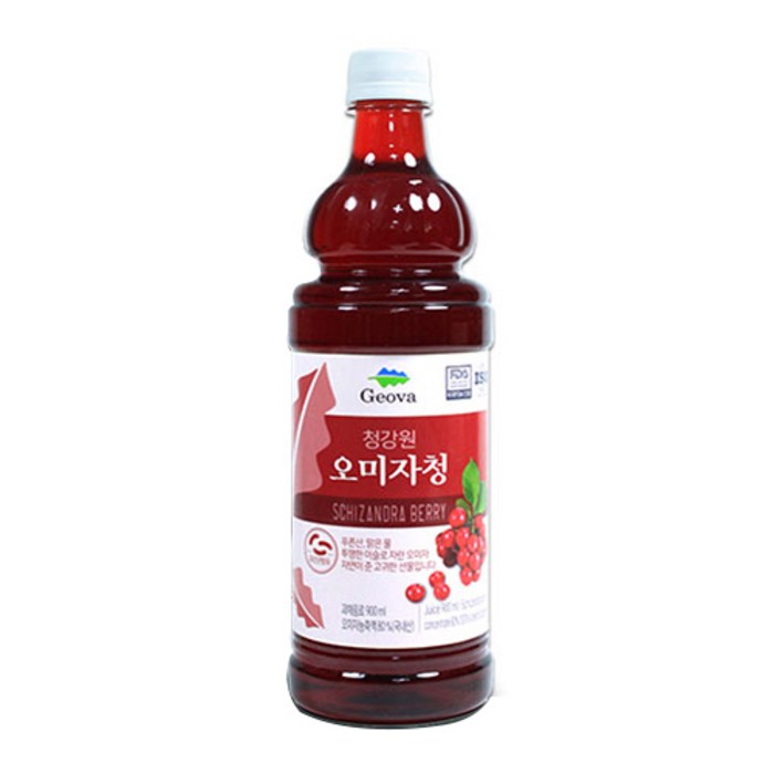 인차 오미자청 농축액, 900ml, 1개 대표 이미지 - 오미자청 추천