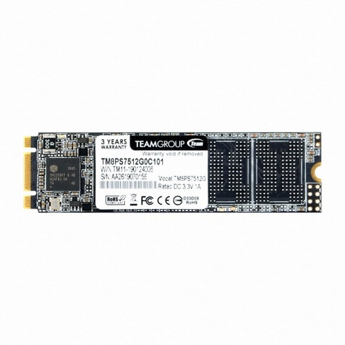 TeamGroup MS30 M2 SATA3 6Gbps SSD, 512GB 대표 이미지 - M.2 NVMe 추천