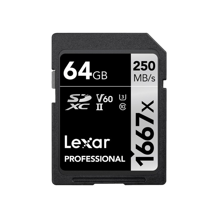 렉사 SDXC 1667배속 UHS-2 카드, 64GB 대표 이미지 - 렉사 SD카드 추천