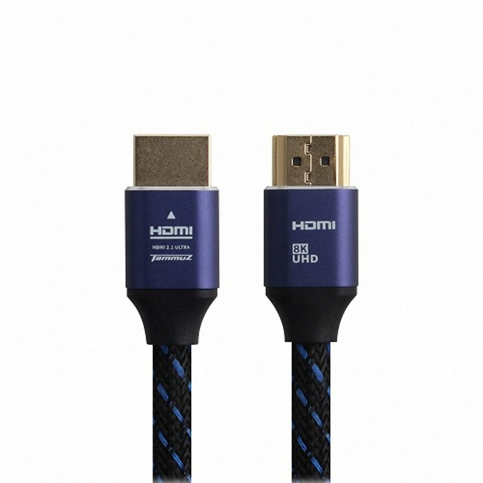 타무즈 Ultra High Speed BLUE HDMI v2.1 케이블, 1개, 1.5m 대표 이미지 - 8K HDMI 케이블 추천