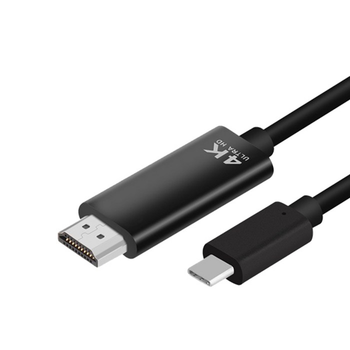 유커머스 핸드폰 4K C타입 to HDMI 미러링 변환 케이블 UHD 30Hz HDCP, UC-CB20 대표 이미지 - 미러링 케이블 추천