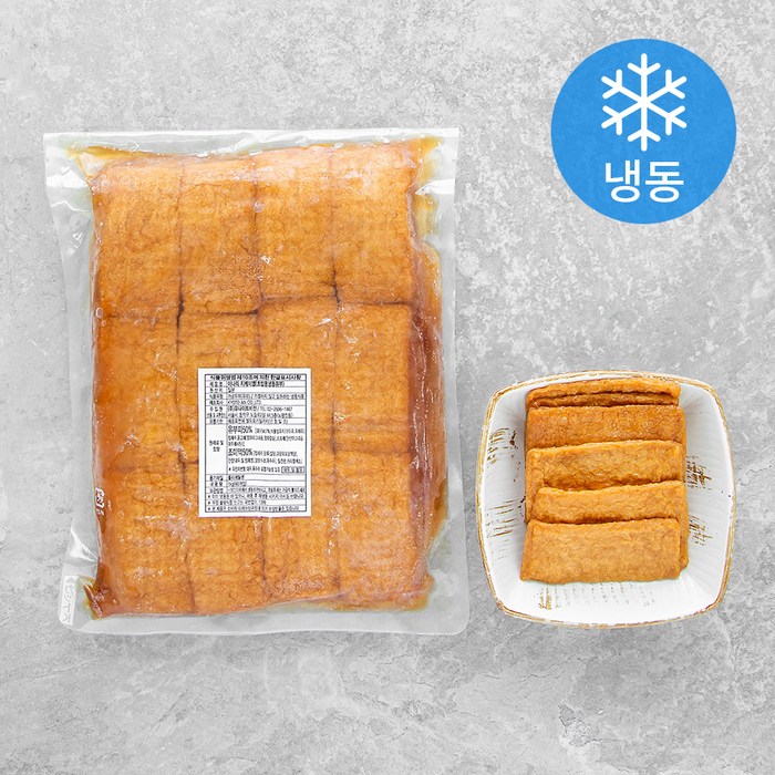 초밥용 유부 (냉동), 1kg, 1개 대표 이미지 - 유부초밥 추천