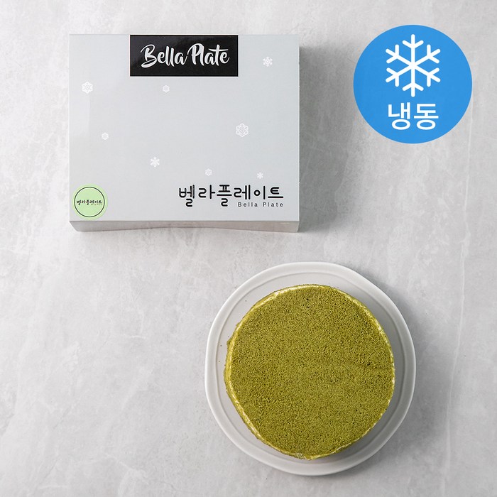 벨라플레이트 말차 치즈케이크 (냉동), 330g, 1개 대표 이미지 - 말차 케이크 추천