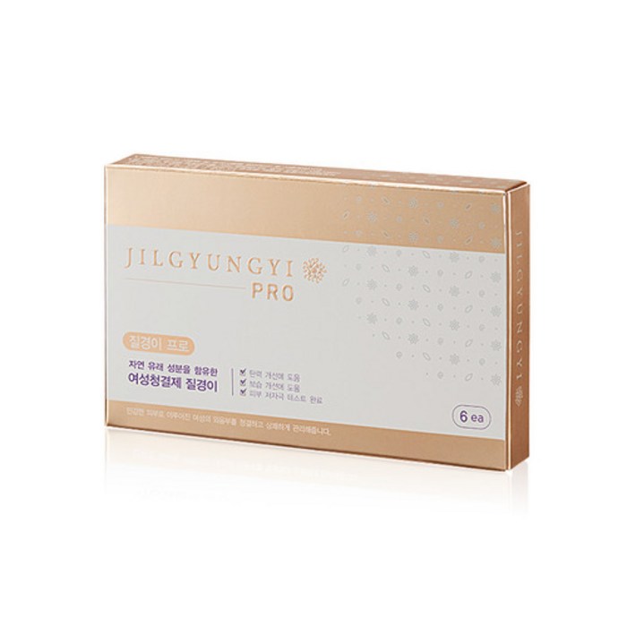 질경이 프로 여성청결제 6p, 3.6g, 1개 대표 이미지 - Y존 추천