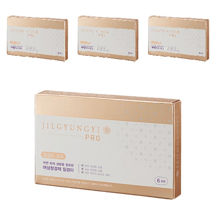 질경이 프로 여성청결제 6p, 3.6g, 4개 대표 이미지 - Y존 추천