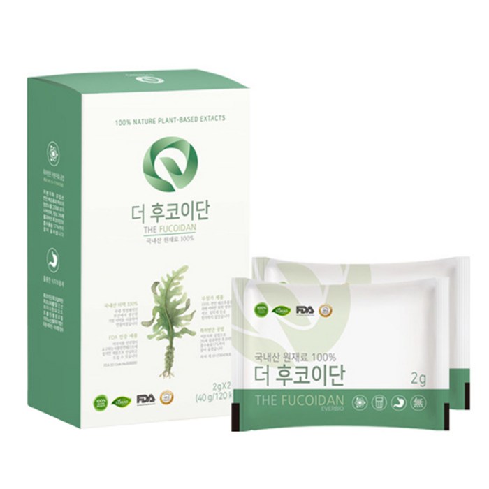 에버봄 더 후코이단, 2g, 20개 대표 이미지 - 간헐적 단식 추천