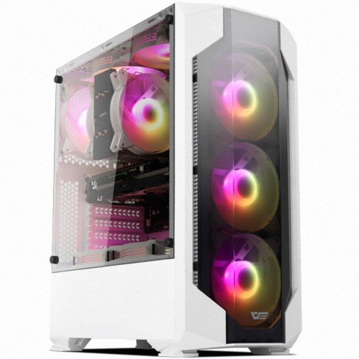 다크프레쉬 AZ PC케이스 G-CLASS 500 RGB, G-CLASS 500 RGB(화이트) 대표 이미지 - PC 케이스 추천