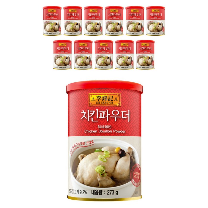 이금기 치킨 파우더, 273g, 12개 대표 이미지 - 이금기 소스 추천