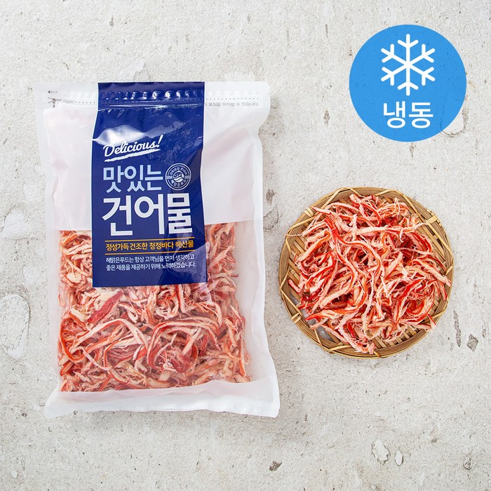 해맑은푸드 홍진미채 (냉동), 1kg, 1봉 대표 이미지 - 진미채 추천