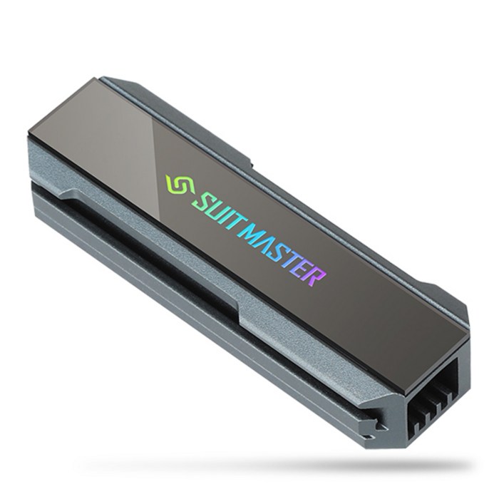 앱코 2280 M2 SSD 전용 SUITMASTER 방열판 AUTO RGB 대표 이미지 - 앱코 수트마스터 추천