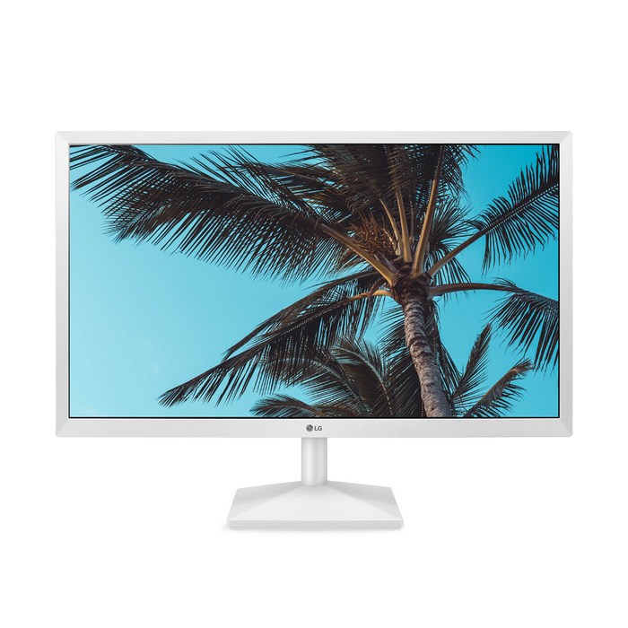 LG전자 60.4cm FHD 모니터 화이트, 24MN430HW 대표 이미지 - LG IPS 패널 모니터 추천