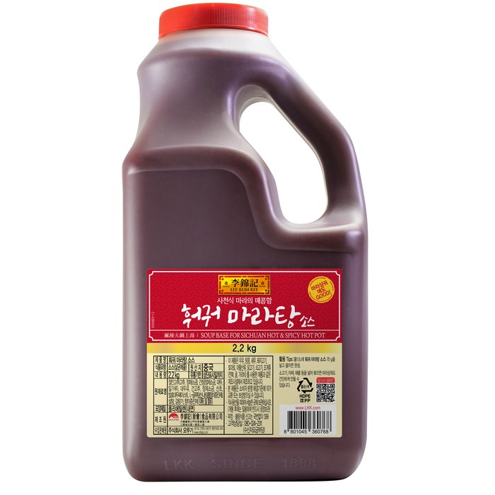 이금기 훠궈 마라탕 소스, 2.2kg, 1개 대표 이미지 - 이금기 소스 추천