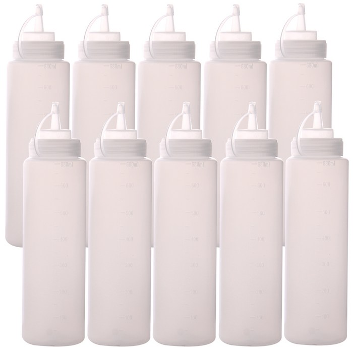 JJ LDPE 소스통, 680ml, 10개 대표 이미지 - 소스통 추천
