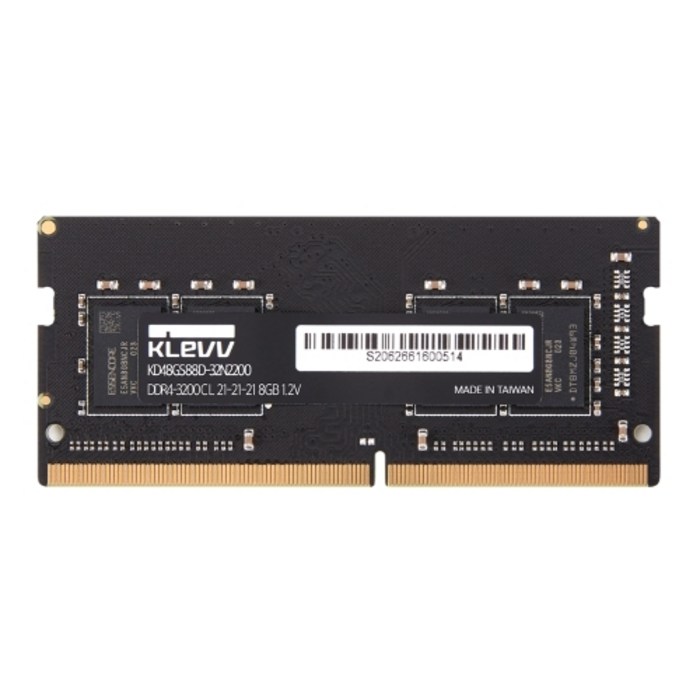 클레브 노트북 DDR4-3200 CL22 램 8GB 대표 이미지 - DDR4 램 추천