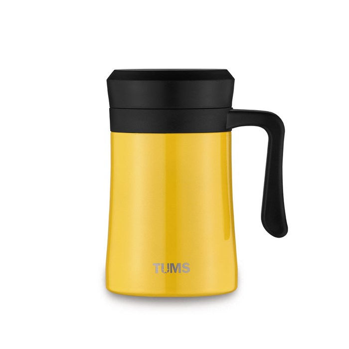 텀스 어반 스텐머그 500ml, YELLOW, 1개 대표 이미지 - 스텐 물병 추천