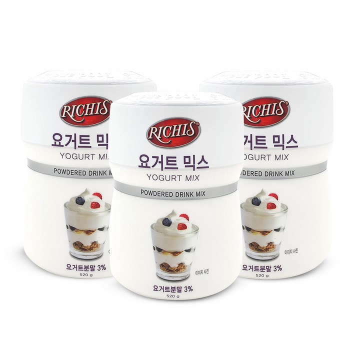 (주)동서 리치스 요거트 믹스, 520g, 3개 대표 이미지 - 동서 리치스 추천