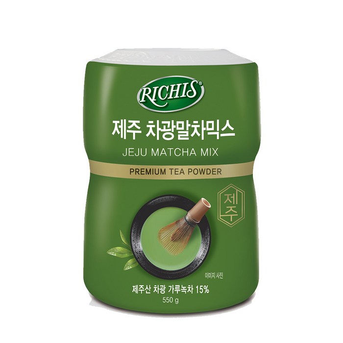 동서 리치스 제주 차광말차믹스, 550g, 1개 대표 이미지 - 동서 리치스 추천