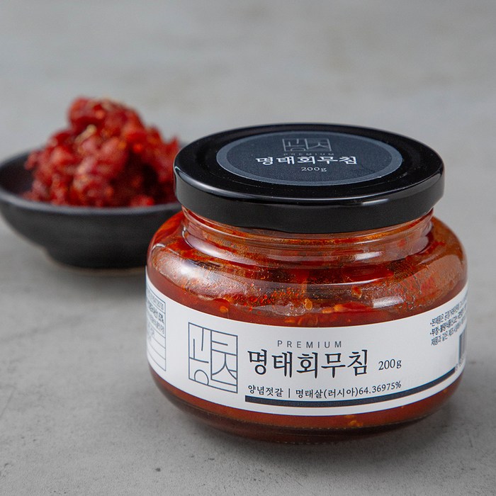 광천수산 명태 회 양념 무침, 200g, 1개 대표 이미지 - 양념게장 추천