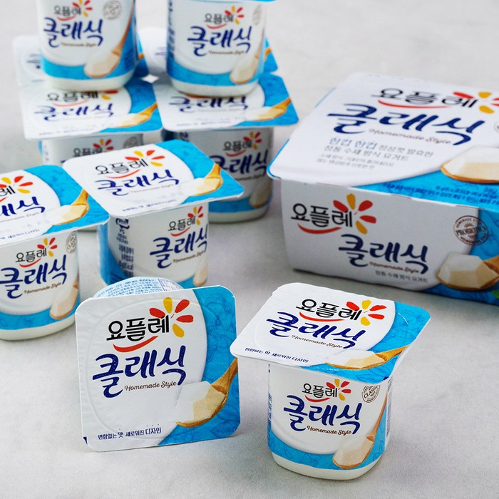 요플레 클래식 멀티, 85g, 16개 대표 이미지 - 플레인 요거트 맛있는 곳 추천