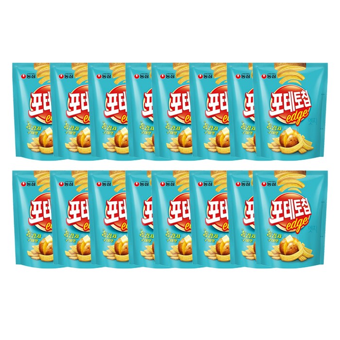 포테토칩 엣지 통감자구이맛, 50g, 16개 대표 이미지 - 포테이토칩 추천
