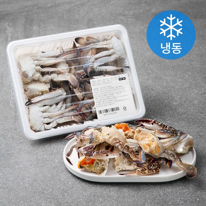 바다자리 국산 절단꽃게 (냉동), 500g, 1개 대표 이미지 - 연평도 꽃게 추천