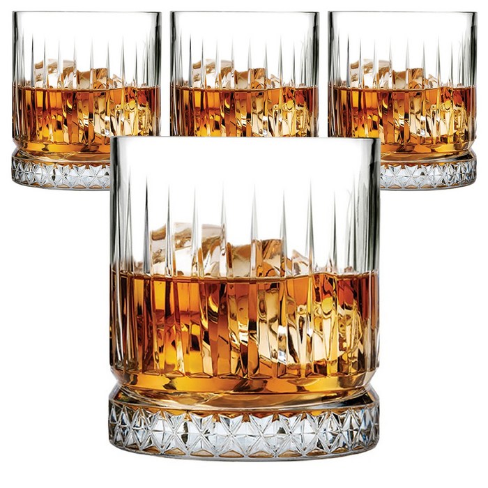 Pasabahce Elysia Whisky 355ml, 4개 대표 이미지 - 양주잔 추천