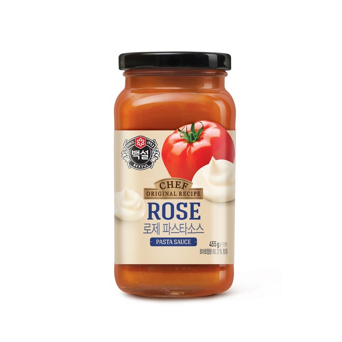 백설 로제 파스타소스, 455g, 1개 대표 이미지 - 로제소스 추천