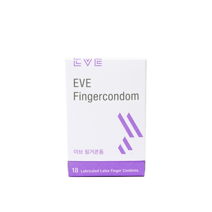 EVE 핑거 콘돔, 1개, 18개입 대표 이미지 - 우머나이저 추천