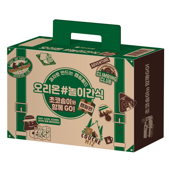 오리온 놀이간식 캠핑편 과자세트, 과자 10종, 1세트 대표 이미지 - 과자 선물 추천
