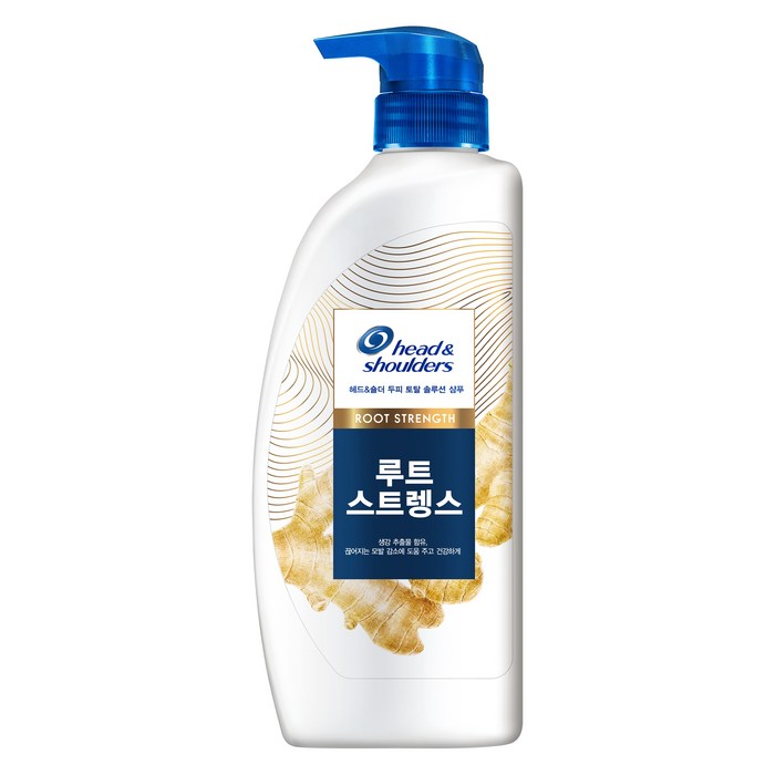 헤드앤숄더 루트 스트렝스 두피 토탈 솔루션 샴푸, 1개, 550ml 대표 이미지 - 멘솔 샴푸 추천