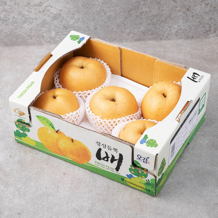 정성듬뿍 GAP 인증 아산 실속배, 3kg(4~7과) 대표 이미지 - 봄철 과일 추천