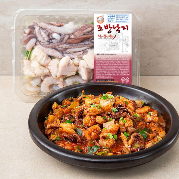 남천동 조방낙지 낙곱새, 700g, 1개 대표 이미지 - 안주 밀키트 추천