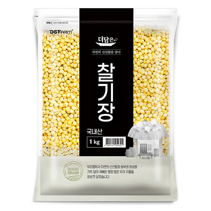 더담은 국산 찰기장, 1kg, 1개 대표 이미지 - 잡곡 추천